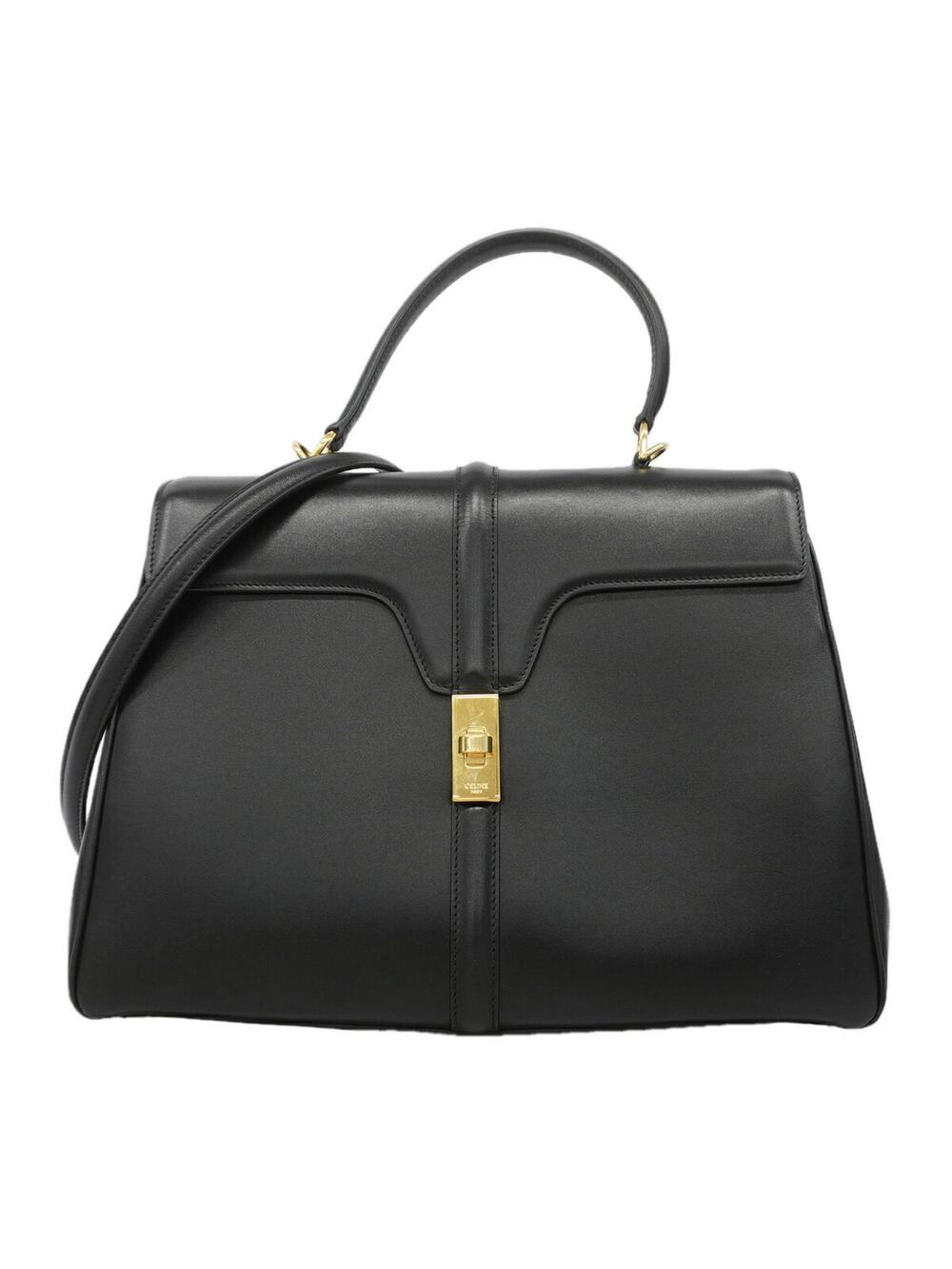 Celine 16 Top Handle Bag Smooth #342117C23B